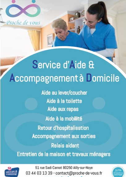 Service d’aide à la personne proche