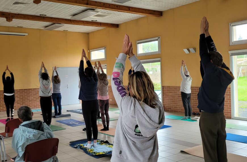 Stage de Yoga le samedi 24 octobre. Inscrivez vous!