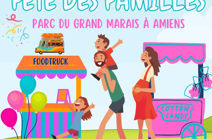 Fête des familles avec l’UDAF de la Somme.