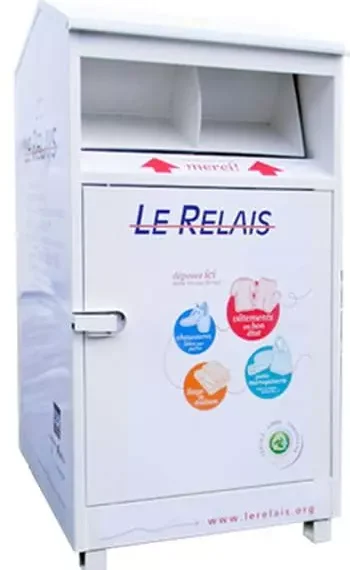 Info: Un nouveau container pour la récupération et le tri des vêtements à été installé.
